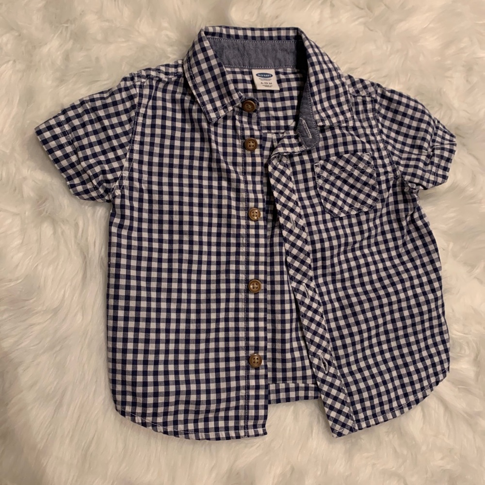 Toddler button down